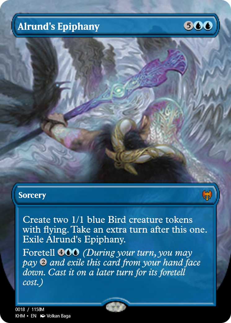 Alrund's Epiphany (PRM-88236) - Magic Online Promos Foil