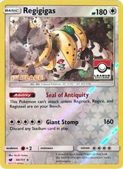 Regigigas 084/111  - Reverse Holofoil League & Championship Cards - Promo