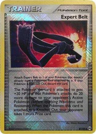 Expert Belt 087/99  - Reverse Holofoil League & Championship Cards - Promo