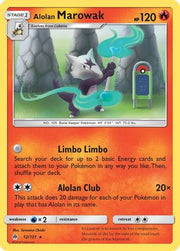 Alolan Marowak 012/131  SM  Forbidden Light - Rare