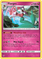 Florges 086/131  - Reverse Holofoil SM  Forbidden Light - Rare