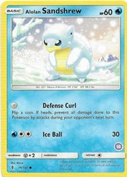 Alolan Sandshrew (14) 019  SM Trainer Kit Alolan Sandslash & Alolan Ninetales - Common