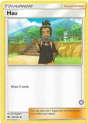 Hau (19) (Alolan Sandslash Half-Deck) 120  SM Trainer Kit Alolan Sandslash & Alolan Ninetales - Uncommon