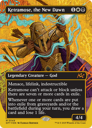 Ketramose, the New Dawn (DFT-549) - Aetherdrift (Borderless) Foil