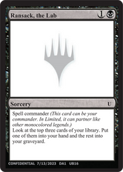 Ransack, the Lab (UNK-UB16) - Unknown Event