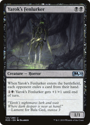 Yarok's Fenlurker (M20-123) - Core Set 2020