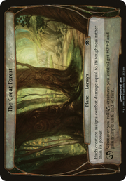 The Great Forest (OVER-014) - Planechase Planes