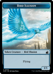 Bird Illusion (TRVR-005) - Ravnica Remastered Tokens