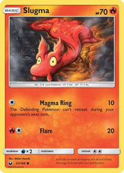Slugma 023/168  - Reverse Holofoil SM  Celestial Storm - Common