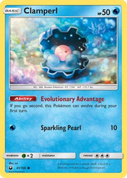 Clamperl 041/168  SM  Celestial Storm - Common