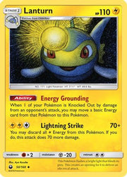 Lanturn 050  - Reverse Holofoil SM  Celestial Storm - Uncommon