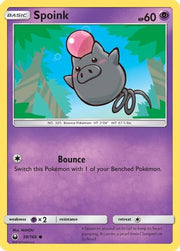 Spoink 059  - Reverse Holofoil SM  Celestial Storm - Common