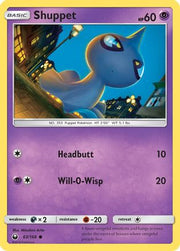Shuppet (63) 063  - Reverse Holofoil SM  Celestial Storm - Common