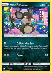 Alolan Rattata 084/168  SM  Celestial Storm - Common