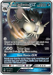 Alolan Raticate GX 085/168  - Holofoil SM  Celestial Storm - Ultra Rare