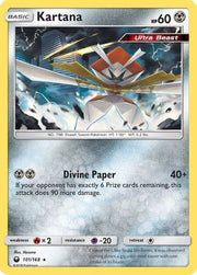 Kartana 101/168  SM  Celestial Storm - Rare