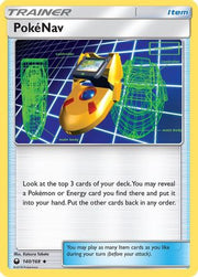 PokeNav 140/168  SM  Celestial Storm - Uncommon
