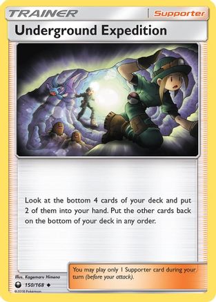 Underground Expedition 150/168  SM  Celestial Storm - Uncommon