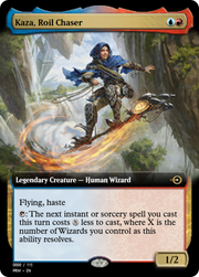 Kaza, Roil Chaser (PRM-83806) - Magic Online Promos Foil