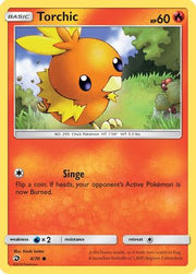 Torchic 004/70  - Reverse Holofoil Dragon Majesty - Common