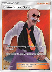 Blaine's Last Stand (Full Art) 069  - Holofoil Dragon Majesty - Ultra Rare