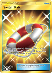 Switch Raft (Secret) 077  - Holofoil Dragon Majesty - Secret Rare
