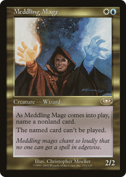 Meddling Mage (PLS-116) - Planeshift Foil