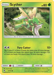 Scyther 003/214  - Reverse Holofoil SM  Lost Thunder - Common