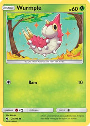 Wurmple (23) 023/214  SM  Lost Thunder - Common