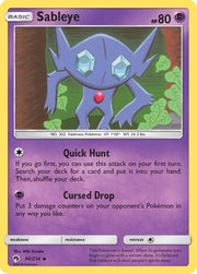 Sableye 096/214  SM  Lost Thunder - Uncommon