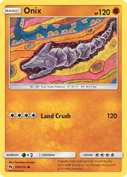 Onix 109/214  - Reverse Holofoil SM  Lost Thunder - Common