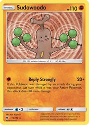 Sudowoodo 110  - Reverse Holofoil SM  Lost Thunder - Uncommon
