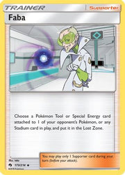 Faba 173/214  - Reverse Holofoil SM  Lost Thunder - Uncommon