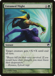 Untamed Might (SOM-131) - Scars of Mirrodin Foil