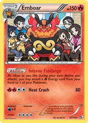 Emboar 027/113  Deck Exclusives - Rare