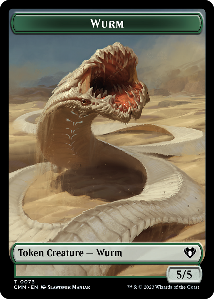 Wurm (TCMM-073) - Commander Masters Tokens Foil