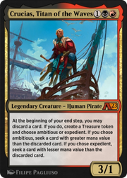 Crucias, Titan of the Waves (YBRO-018) - Alchemy: The Brothers' War
