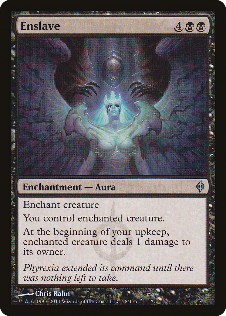 Enslave (NPH-058) - New Phyrexia Foil