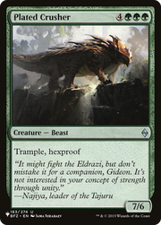 Plated Crusher (LIST-BFZ-183) - The List