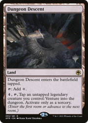 Dungeon Descent (PPAFR-255P) - Adventures in the Forgotten Realms Promos Foil