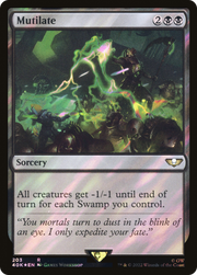 Mutilate (40K-203) - Warhammer 40,000 Commander Foil