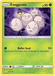 Exeggcute 008  - Reverse Holofoil SM  Team Up - Common