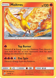 Moltres 019/181  - Holofoil SM  Team Up - Holo Rare