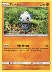Pancham 081/181  - Reverse Holofoil SM  Team Up - Common