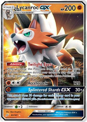 Lycanroc GX 082/181  - Holofoil SM  Team Up - Ultra Rare