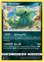Tyranitar 085/181  - Holofoil SM  Team Up - Holo Rare