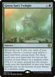 Green Sun's Twilight (ONE-169) - Phyrexia: All Will Be One Foil