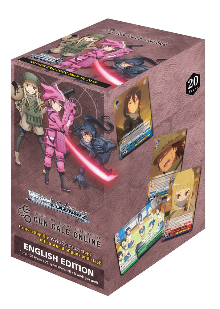 SAO Alternative- Gun Gale Online (Reprint) Booster Box - Weiss Schwarz
