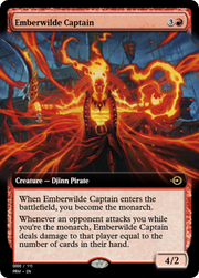 Emberwilde Captain (PRM-86012) - Magic Online Promos Foil