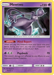 Mewtwo 075/214  SM  Unbroken Bonds - Rare